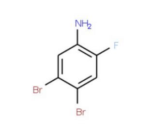 3,4-Dibromo-6-fluoroaniline - chemical structure image