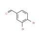 3,4-Dibromobenzaldehyde (CAS 74003-55-7) - chemical structure image