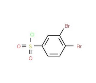 3,4-Dibromobenzenesulfonyl chloride (CAS 81903-80-2) - chemical structure image
