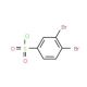 3,4-Dibromobenzenesulfonyl chloride (CAS 81903-80-2) - chemical structure image