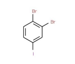3,4-Dibromoiodobenzene - chemical structure image