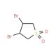3,4-Dibromosulfolane (CAS 15091-30-2) - chemical structure image