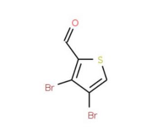 3,4-Dibromothiophene-2-carboxaldehyde (CAS 32896-02-9) - chemical structure image