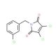 3,4-dichloro-1-(3-chlorobenzyl)-1H-pyrrole-2,5-dione - chemical structure image