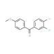 3,4-Dichloro-4′-methoxybenzophenone - chemical structure image