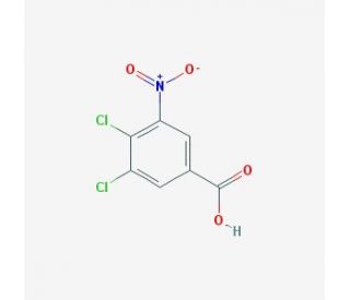 3,4-Dichloro-5-nitro-benzoic acid - chemical structure image