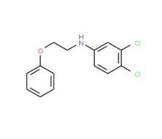 3,4-Dichloro-N-(2-phenoxyethyl)aniline - chemical structure image