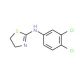 (3,4-Dichloro-phenyl)-(4,5-dihydro-thiazol-2-yl)-amine (CAS 56242-69-4) - chemical structure image