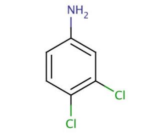 3,4-Dichloroaniline (CAS 95-76-1) - chemical structure image