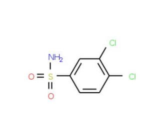 3,4-Dichlorobenzenesulfonamide (CAS 23815-28-3) - chemical structure image