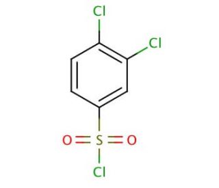 3,4-Dichlorobenzenesulfonyl chloride (CAS 98-31-7) - chemical structure image
