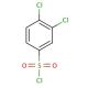 3,4-Dichlorobenzenesulfonyl chloride (CAS 98-31-7) - chemical structure image
