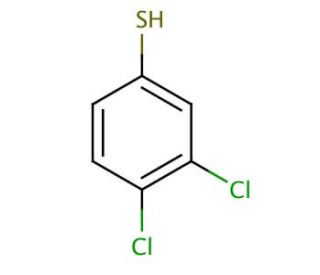 3,4-Dichlorobenzenethiol (CAS 5858-17-3) - chemical structure image