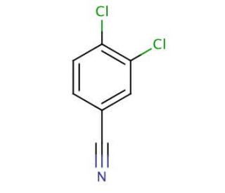 3,4-Dichlorobenzonitrile (CAS 6574-99-8) - chemical structure image