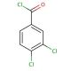 3,4-Dichlorobenzoyl chloride (CAS 3024-72-4) - chemical structure image