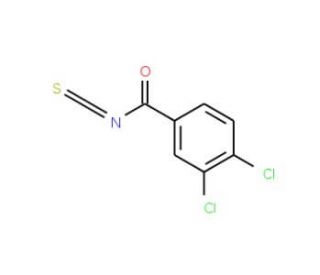 3,4-dichlorobenzoyl isothiocyanate - chemical structure image