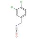 3,4-Dichlorobenzyl isocyanate (CAS 19752-09-1) - chemical structure image