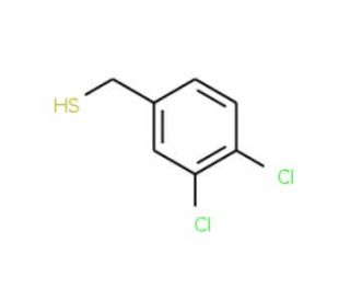 3,4-Dichlorobenzyl mercaptan (CAS 36480-40-7) - chemical structure image