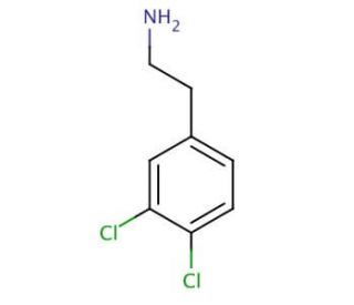 3,4-Dichlorophenethylamine (CAS 21581-45-3) - chemical structure image