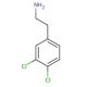 3,4-Dichlorophenethylamine (CAS 21581-45-3) - chemical structure image