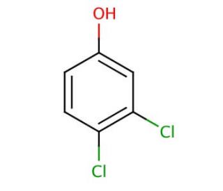 3,4-Dichlorophenol (CAS 95-77-2) - chemical structure image