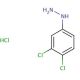 3,4-Dichlorophenylhydrazine hydrochloride (CAS 19763-90-7) - chemical structure image