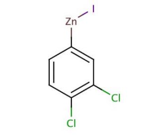 3,4-Dichlorophenylzinc iodide solution (CAS 312692-85-6) - chemical structure image