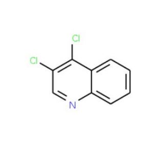 3,4-Dichloroquinoline (CAS 25836-11-7) - chemical structure image