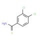 3,4-Dichlorothiobenzamide (CAS 22179-73-3) - chemical structure image