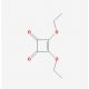 3,4-Diethoxy-3-cyclobutene-1,2-dione (CAS 5231-87-8) - chemical structure image