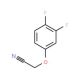 3,4-Difluoro-phenoxyacetonitrile - chemical structure image