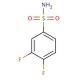 3,4-Difluorobenzenesulfonamide (CAS 108966-71-8) - chemical structure image