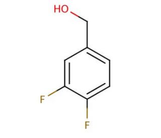 3,4-Difluorobenzyl alcohol (CAS 85118-05-4) - chemical structure image