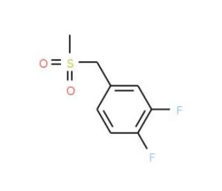 3,4-Difluorobenzylmethylsulfone - chemical structure image