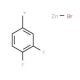 3,4-Difluorobenzylzinc bromide solution (CAS 307496-34-0) - chemical structure image