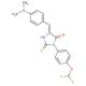 3-[4-(difluoromethoxy)phenyl]-5-{[4-(dimethylamino)phenyl]methylidene}-2-sulfanylideneimidazolidin-4-one - chemical structure