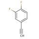 3,4-Difluorophenylacetylene (CAS 143874-13-9) - chemical structure image