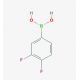 3,4-Difluorophenylboronic acid (CAS 168267-41-2) - chemical structure image