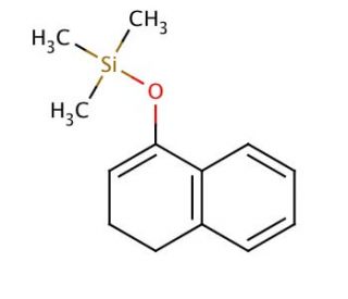 (3,4-Dihydro-1-naphthyloxy)trimethylsilane (CAS 38858-72-9) - chemical structure image