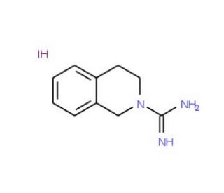 3,4-Dihydro-1H-isoquinoline-2-carboxamidine hydriodide - chemical structure image