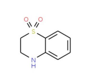 3,4-dihydro-2H-1,4-benzothiazine 1,1-dioxide (CAS 82299-64-7) - chemical structure image