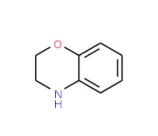3,4-Dihydro-2H-1,4-benzoxazine (CAS 5735-53-5) - chemical structure image