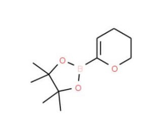 3,4-Dihydro-2H-pyran-6-boronic acid pinacol ester (CAS 1025707-93-0) - chemical structure image