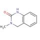 3,4-Dihydro-3-methyl-2(1H)-quinazolinone (CAS 24365-65-9) - chemical structure image
