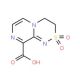 3,4-dihydropyrazino[2,1-c][1,2,4]thiadiazine-9-carboxylic acid 2,2-dioxide - chemical structure image