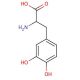 3,4-Dihydroxy-DL-phenylalanine (CAS 63-84-3) - chemical structure image