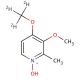 3,4-Dimethoxy-2-methylpyridine N-Oxide-d3 - chemical structure image