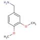3,4-Dimethoxybenzylamine (CAS 5763-61-1) - chemical structure image