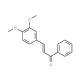 3,4-Dimethoxychalcone (CAS 53744-28-8) - chemical structure image