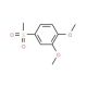 3,4-Dimethoxyphenylmethylsulfone - chemical structure image